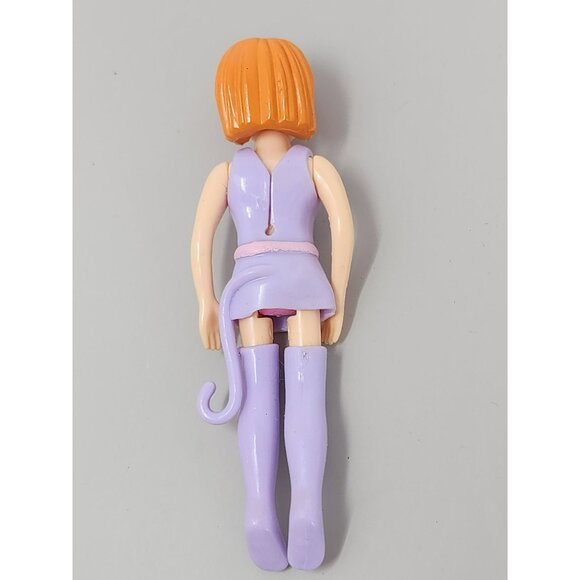 Vintage Polly Pockets Dolls Rubber Clothes And Accessories - Picture 9 of 9